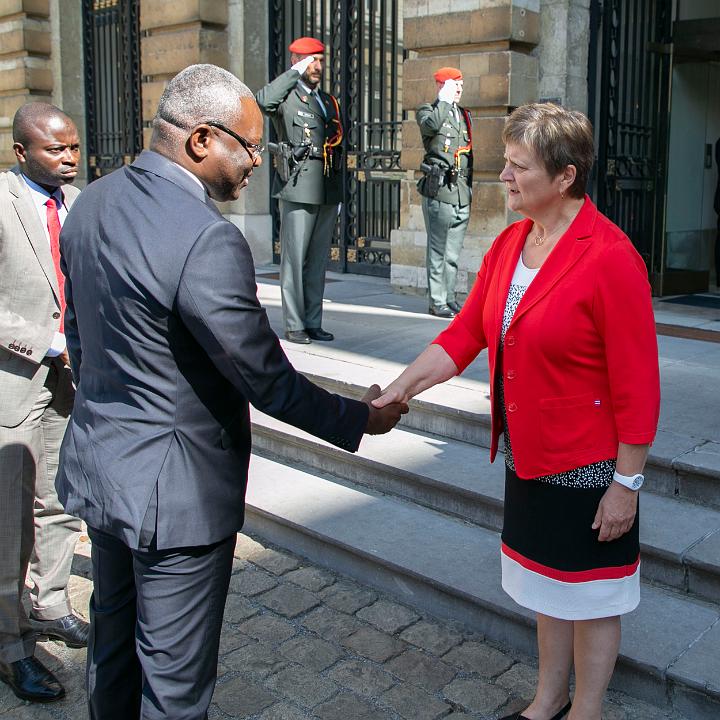 Visite du Premier ministre de la Rpublique du Congo