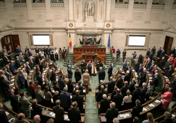 Koningsdag in het Federaal Parlement