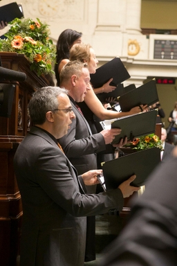 Koningsfeest in het Federaal Parlement