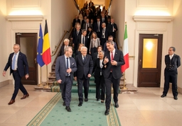 Bezoek van de president van de Republiek Italië aan het Federaal Parlement