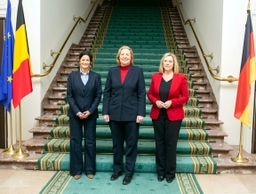 Visite de la présidente du Bundestag allemand