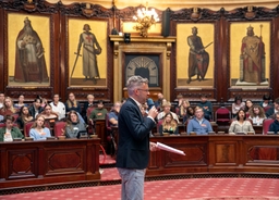 Jongerenparlement in de Senaat