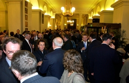 Koningsfeest in het Federale parlement - réception