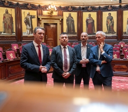 Bezoek van de voorzitter van het Monegaskisch Parlement
