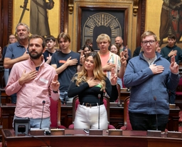Jongerenparlement in de Senaat