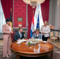 Visite d'État luxembourgeoise au Parlement fédéral