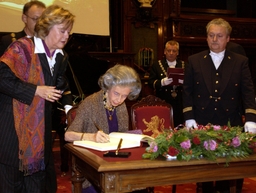 Koningsfeest in het Federale parlement - hémycle du Sénat