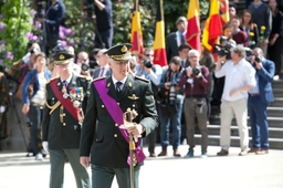 Cérémonie de commémoration des 70 ans de la fin de la Seconde Guerre mondiale en Europe