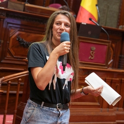 Jongerenparlement in de Senaat
