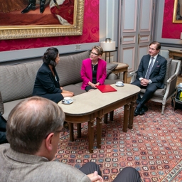 Visite d'une délégation du Sénat du Canada