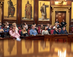 Jongerenparlement in de Senaat