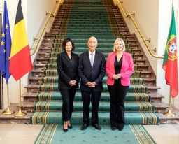 Staatsbezoek van de president van Portugal