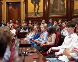 Jongerenparlement in de Senaat
