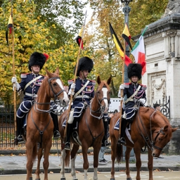 Bezoek van de president van de Republiek Italië aan het Federaal Parlement