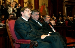 Koningsfeest in het Federale parlement - hémycle du Sénat