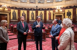 Bezoek van de Groothertog van Luxemburg