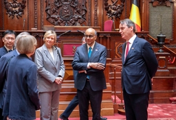 Staatsbezoek van de president van Singapore