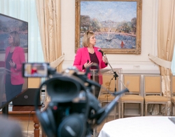 Lunch presse - Journée internationale des femmes au Sénat