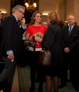 La Fête du Roi au Parlement féderal - “Hommage aux bénévoles et aux volontaires” - 15/11/2011