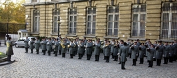 Fête du Roi au Parlement fédéral - arrivée