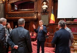 Bezoek van een delegatie van parlementsleden uit de Amerikaanse staat Georgia