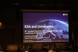 26e Conférence interparlementaire européenne de l’Espace, 22 et 23 septembre 2024