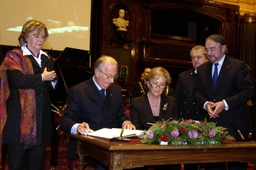 Koningsfeest in het Federale parlement - hémycle du Sénat