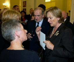 Koningsfeest in het Federale parlement - réception