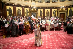 Ceremonie "Zoek uw Vredesvrouw 2014"