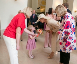 Visite de Willem-Alexander et Máxima au parlement