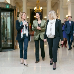 Bezoek van Roberta Metsola, voorzitster van het Europees Parlement