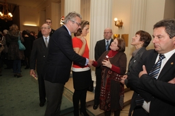 La Fête du Roi au Parlement féderal - “Hommage aux bénévoles et aux volontaires” - 15/11/2011