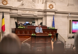 Koningsdag in het Federaal Parlement