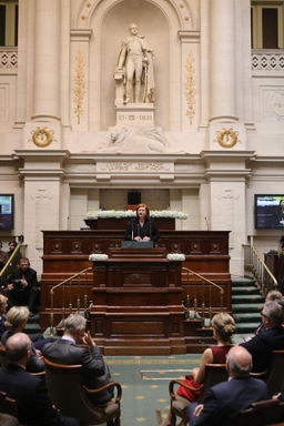 Koningsfeest in het federale parlement:  “Actief ouder worden en Solidariteit tussen de generaties”