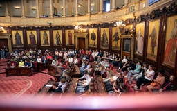 Jongerenparlement in de Senaat
