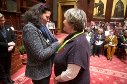 Ceremonie "Zoek uw Vredesvrouw 2014"