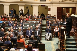 Koningsfeest in het federale parlement:  “Actief ouder worden en Solidariteit tussen de generaties”