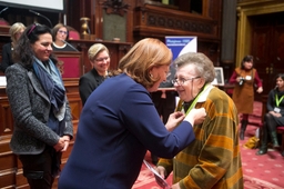 Ceremonie "Zoek uw Vredesvrouw 2014"