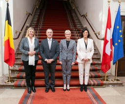 Visite du Président de la Confédération suisse