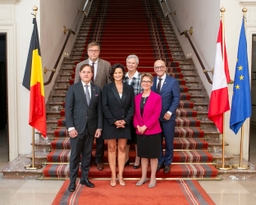 Visite d'une délégation du Sénat du Canada