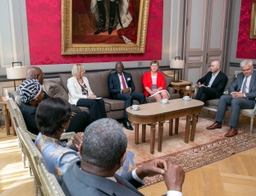 Bezoek van de Eerste minister van de Republiek Congo