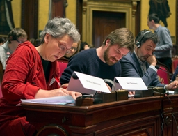 Het Hautekietdictee der Nederlandse Taal in de Senaat