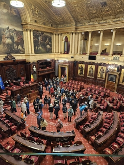 La Chambre et le Sénat accueillent le « Urban Walk »