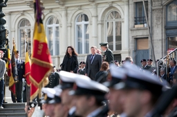 Cérémonie de commémoration des 70 ans de la fin de la Seconde Guerre mondiale en Europe