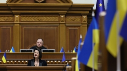 Senaatsvoorzitster bezoekt Kiev
