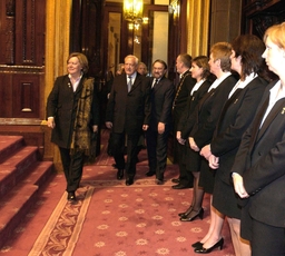 Visite de M. Christian PONCELET, Président du Sénat français