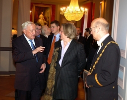 Visite de M. Christian PONCELET, Président du Sénat français