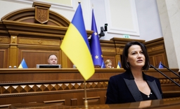 Senaatsvoorzitster bezoekt Kiev