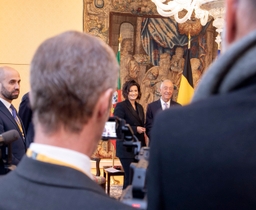 Staatsbezoek van de president van Portugal