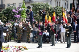 Cérémonie de commémoration des 70 ans de la fin de la Seconde Guerre mondiale en Europe